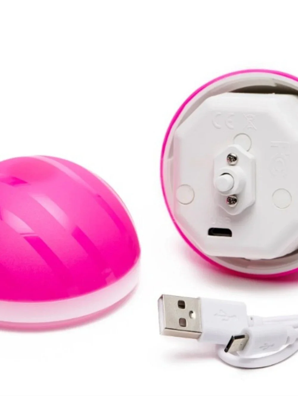 Pink Interactive Wicked Pet Toy Ball